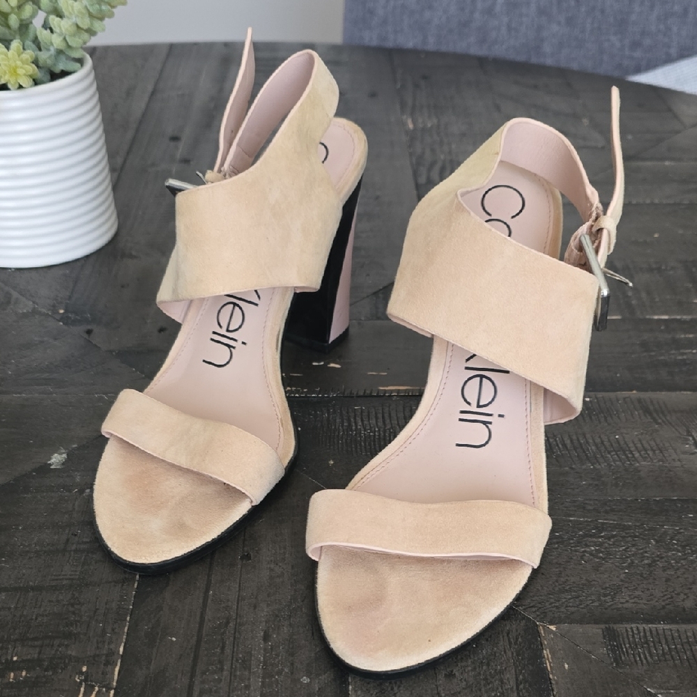 Calvin Klein Women's Tan Sandals